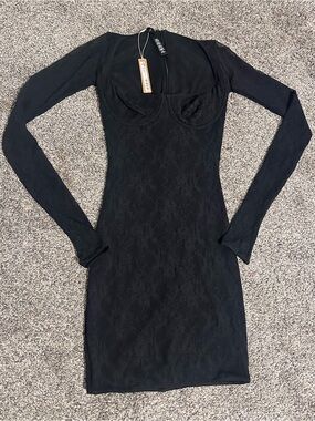 SKIMS | Dresses | Skims Black Long Sleeve Mock Neck Bodycon Dress | Poshmark SKIMS | Dresses | Skims Black Long Sleeve Mock Neck Bodycon Dress | Poshmark